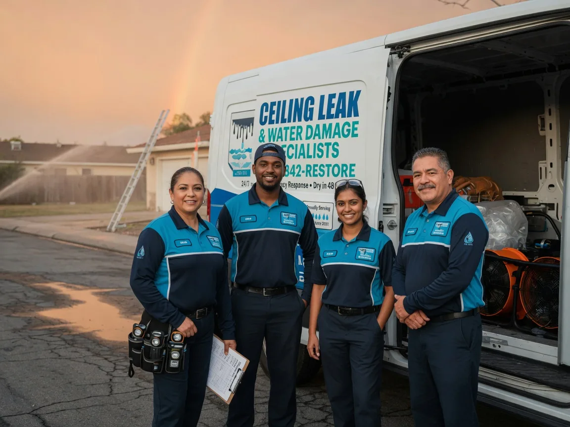Ceiling Leak Cleanup company in Vici, OK